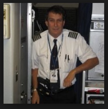 Airline pilot Captain Andrew Danziger